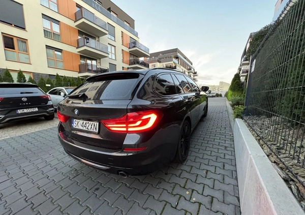 BMW Seria 5 cena 172200 przebieg: 149500, rok produkcji 2017 z Mysłowice małe 56